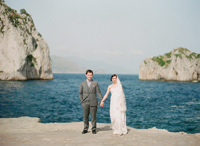 Capri Seaside Elopement by Destination Wedding Photographer, Laura Ivanova