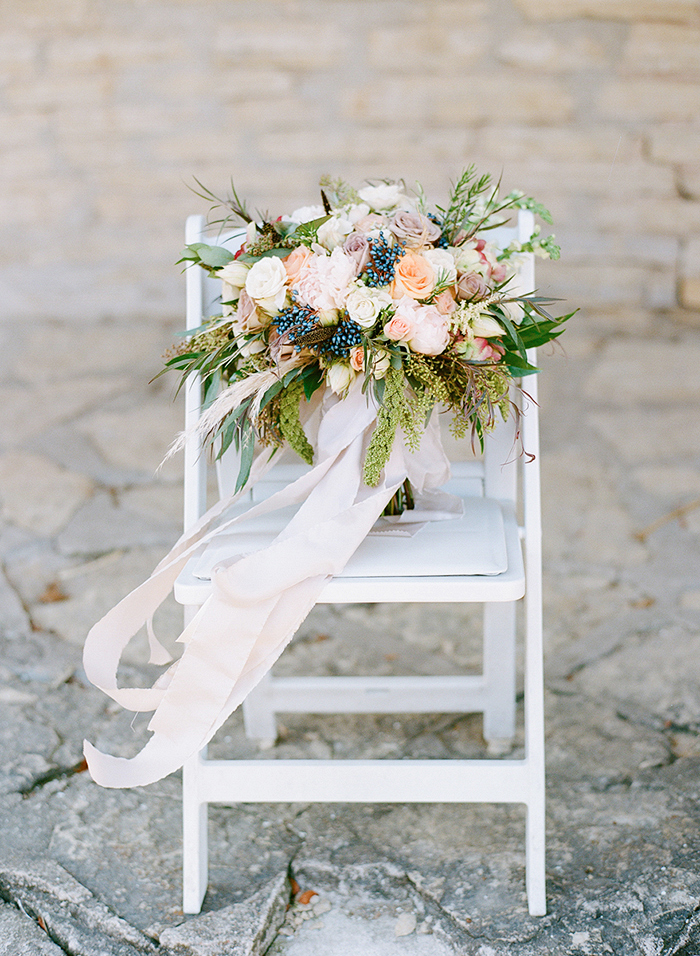 Bridal bouquet by Fox Fern Floral | Photography by Laura Ivanova