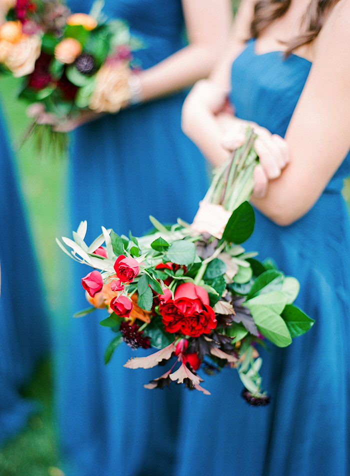 Bridesmaids bouquet by Destination Wedding Photographer, Laura Ivanova