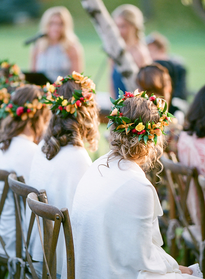 Backyard Ceremony by Destination Wedding Photographer, Laura Ivanova