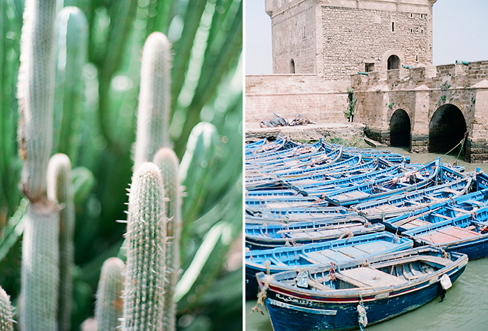 Boats in the Moroccan seaside town of Essaouira, by Laura Ivanova Photography