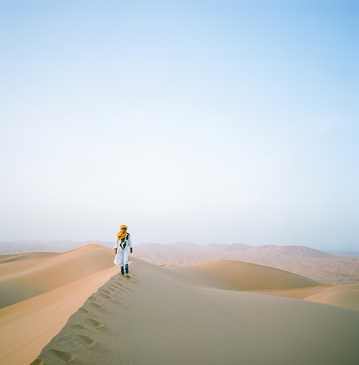 Wandering in the Sahara Desert by Oahu Film Photographer, Laura Ivanova