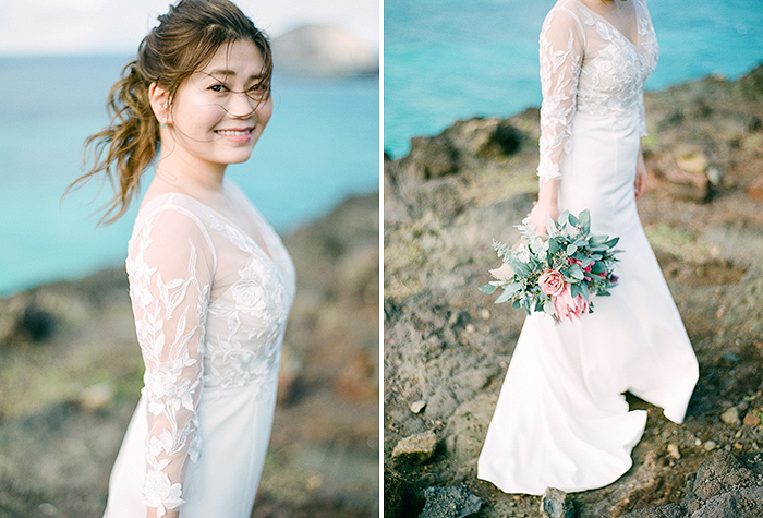 Makapuu Beach Elopement Photographer | Intimate Hawaii Wedding by Laura Ivanova Photography