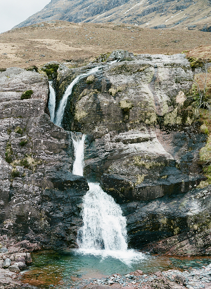 Waterfall of Scotland by Laura Ivanova Photography