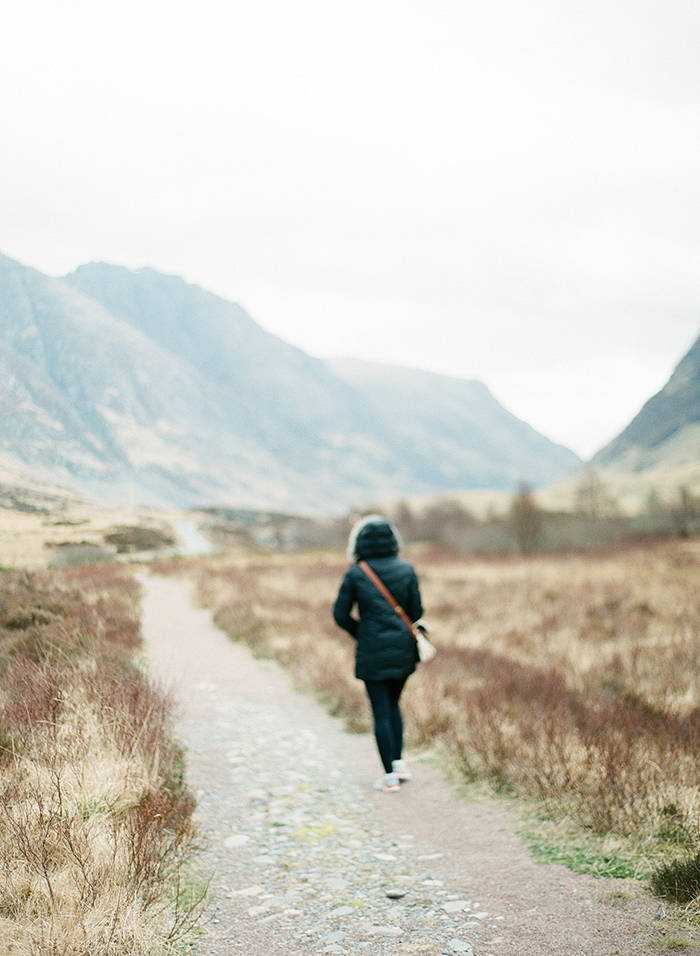 Hiking in Scotland by Laura Ivanova Photography