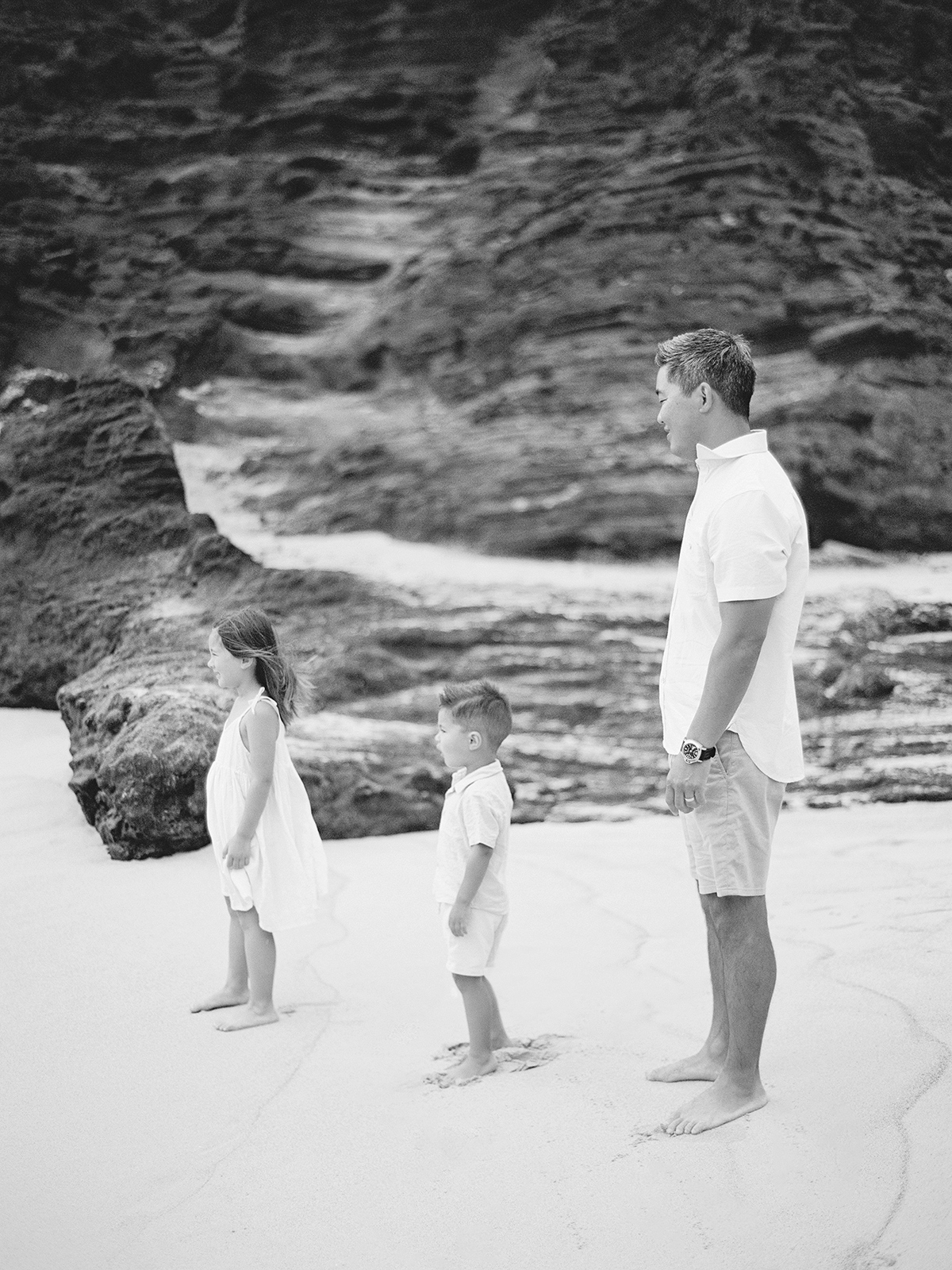 Halona Cove family session | Oahu film photographer