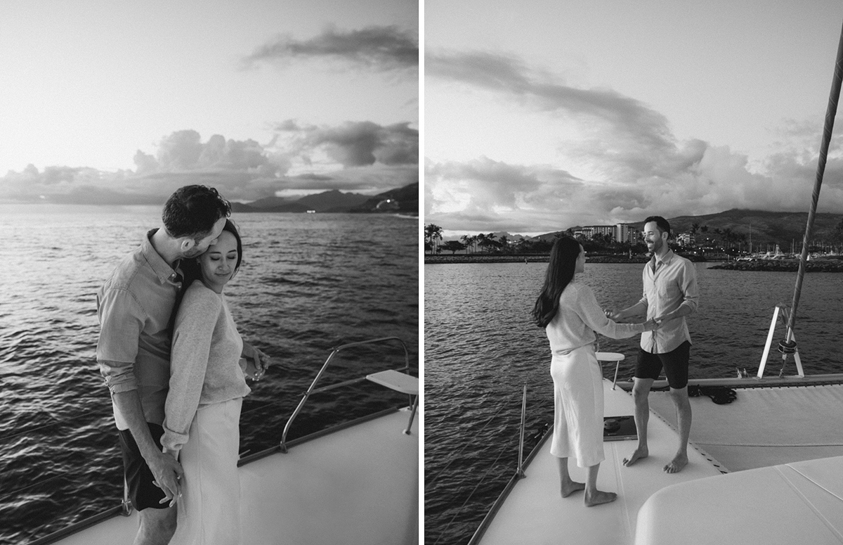 hawaii couples photography on film by Laura Ivanova