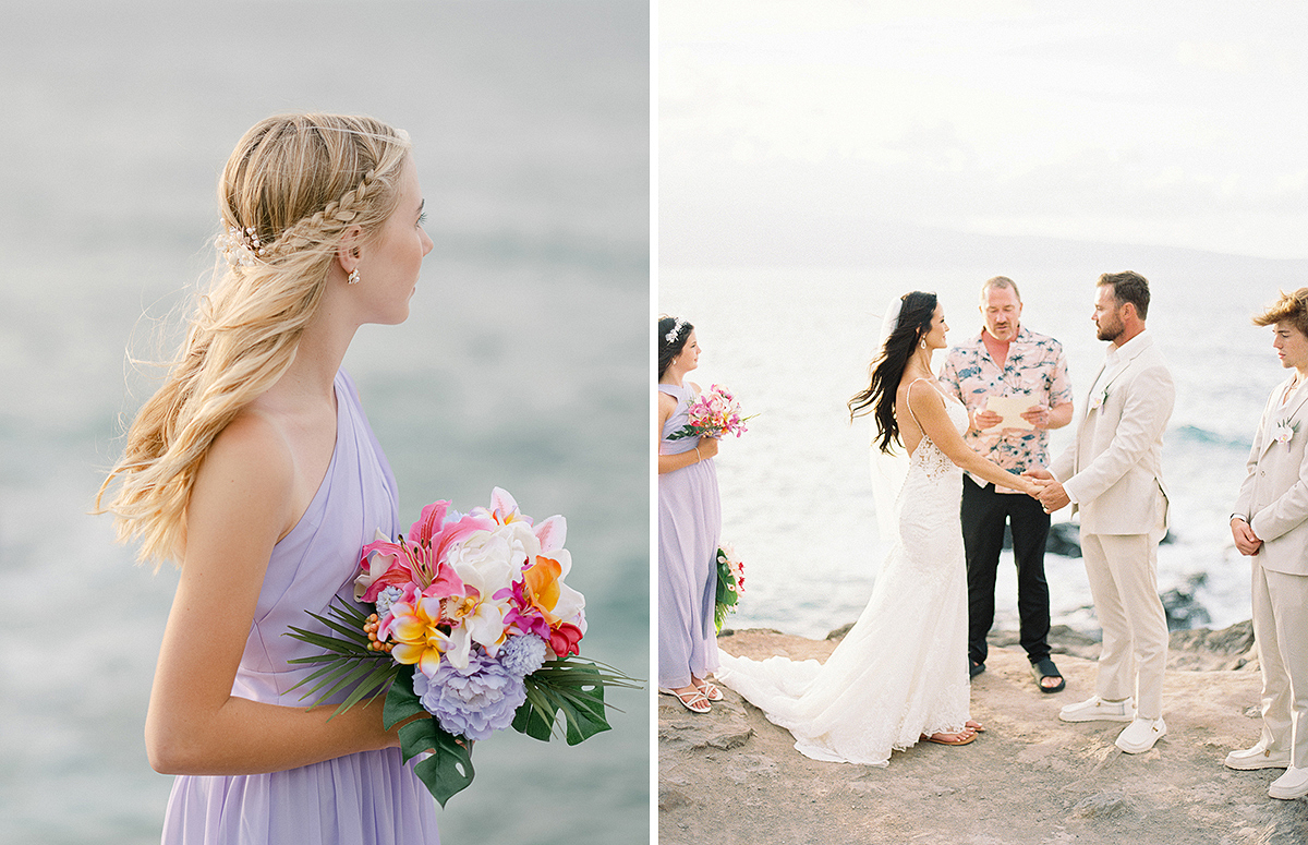 Beach elopement photography on Maui: Laura Ivanova Photography