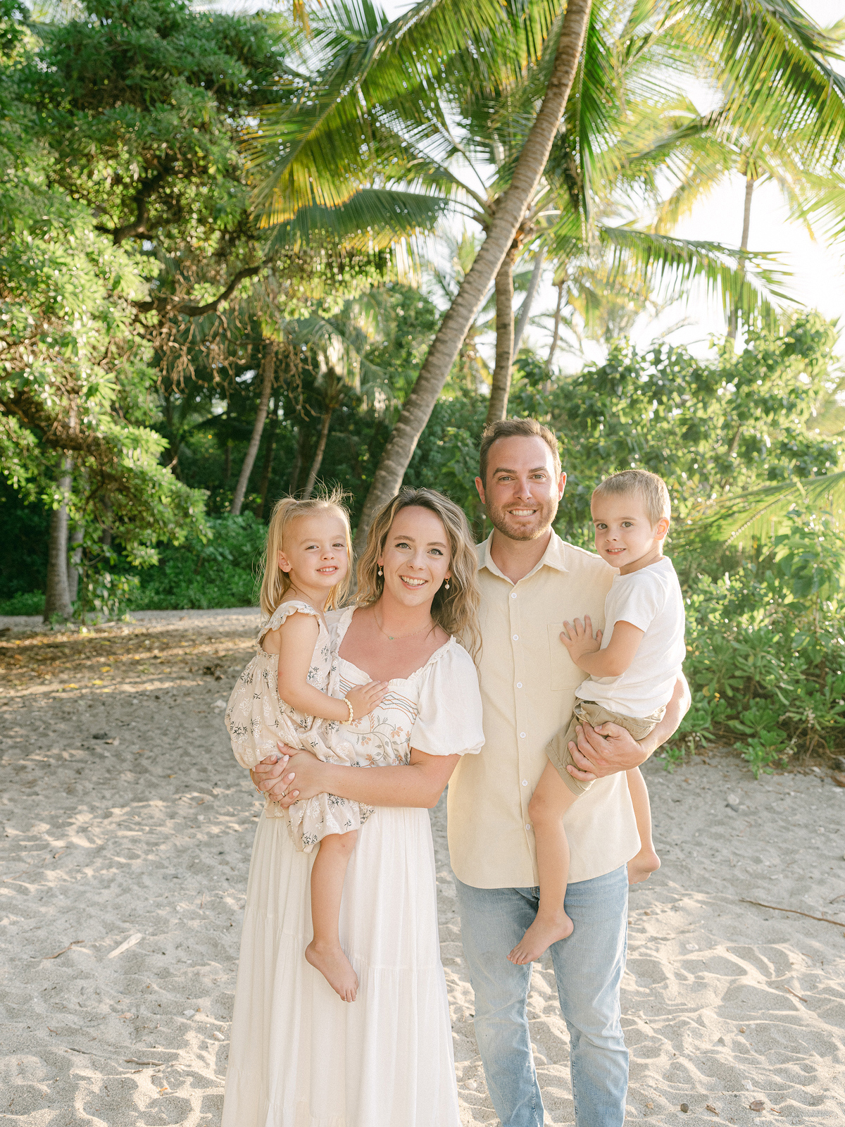 Big Island family photographer Laura Ivanova, captured the Hally family at Ke'ei Beach near Kona, Hawaii