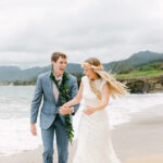 Laie Temple Wedding + Laie Beach Park Vows