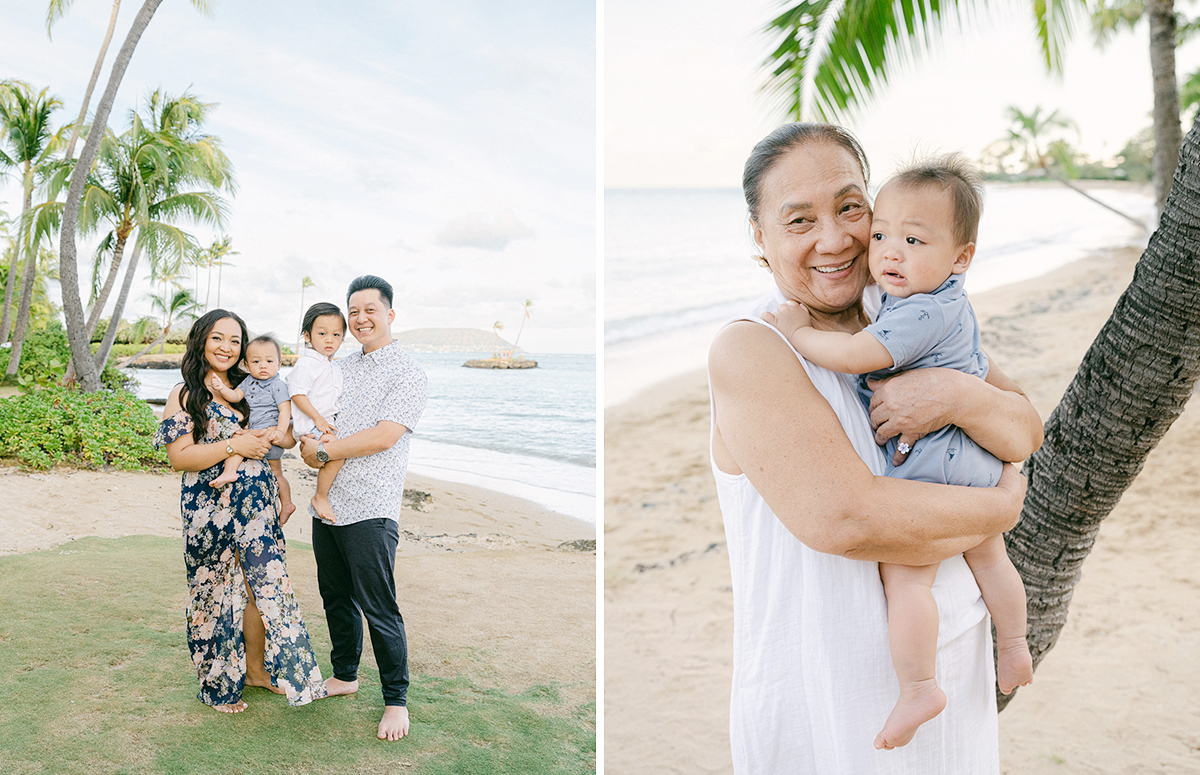 Oahu, Hawaii family session by film & digital photographer, Laura Ivanova