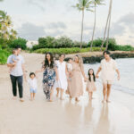 Family session at Waialae Beach