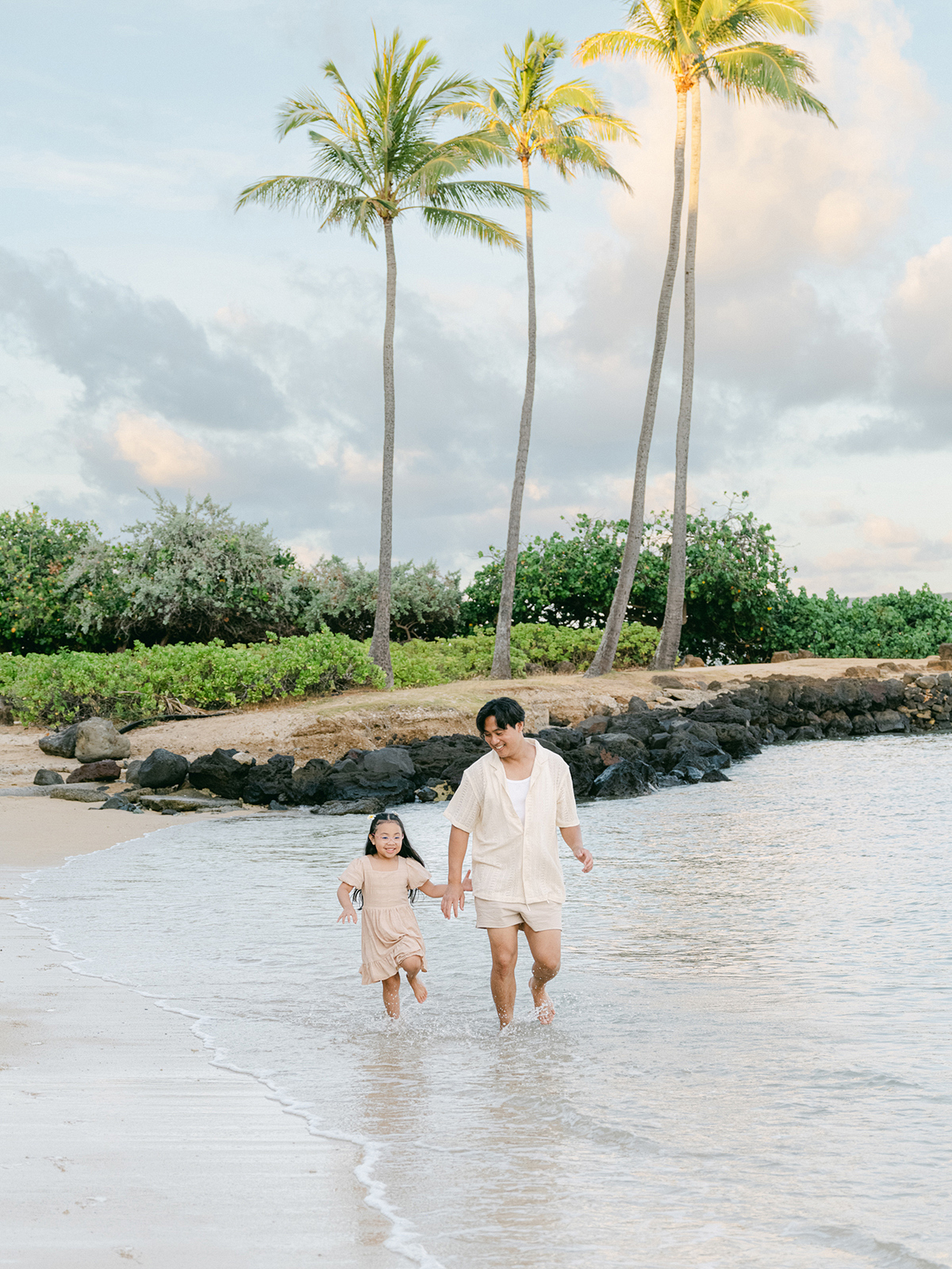 Oahu, Hawaii family session by film & digital photographer, Laura Ivanova