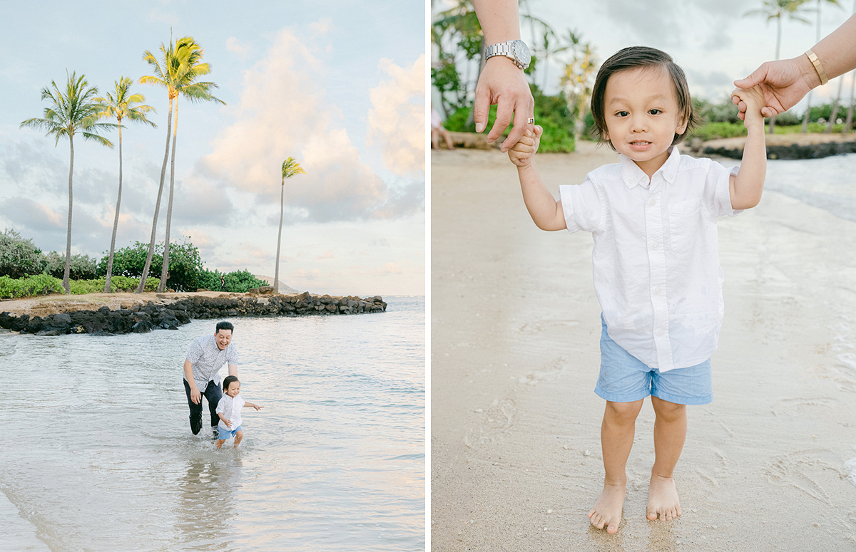 Oahu, Hawaii family session by film & digital photographer, Laura Ivanova