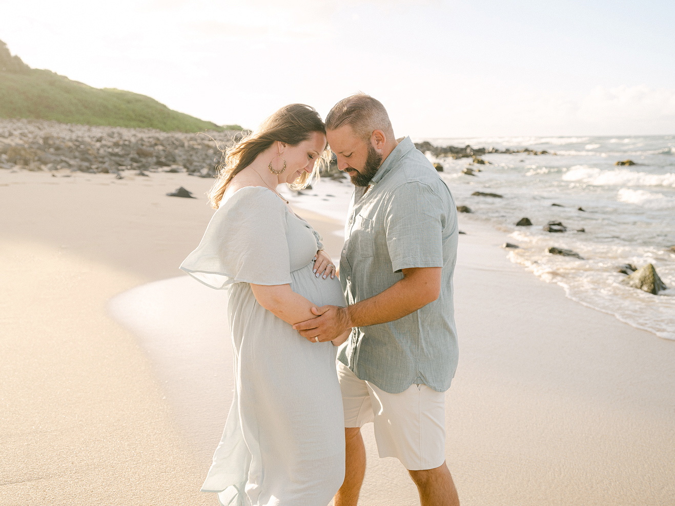 Hawaii couples session on the North Shore of Oahu