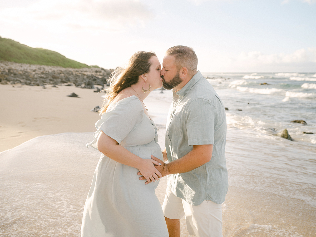 Hawaii couples session on the North Shore of Oahu