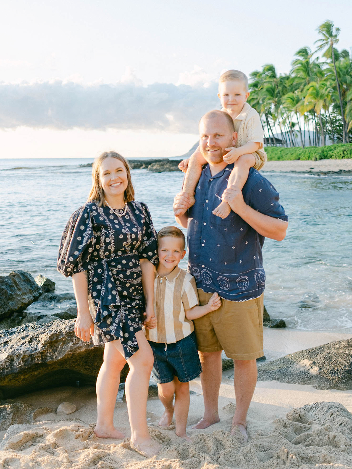 Sunset photography session on Oahu's west side.