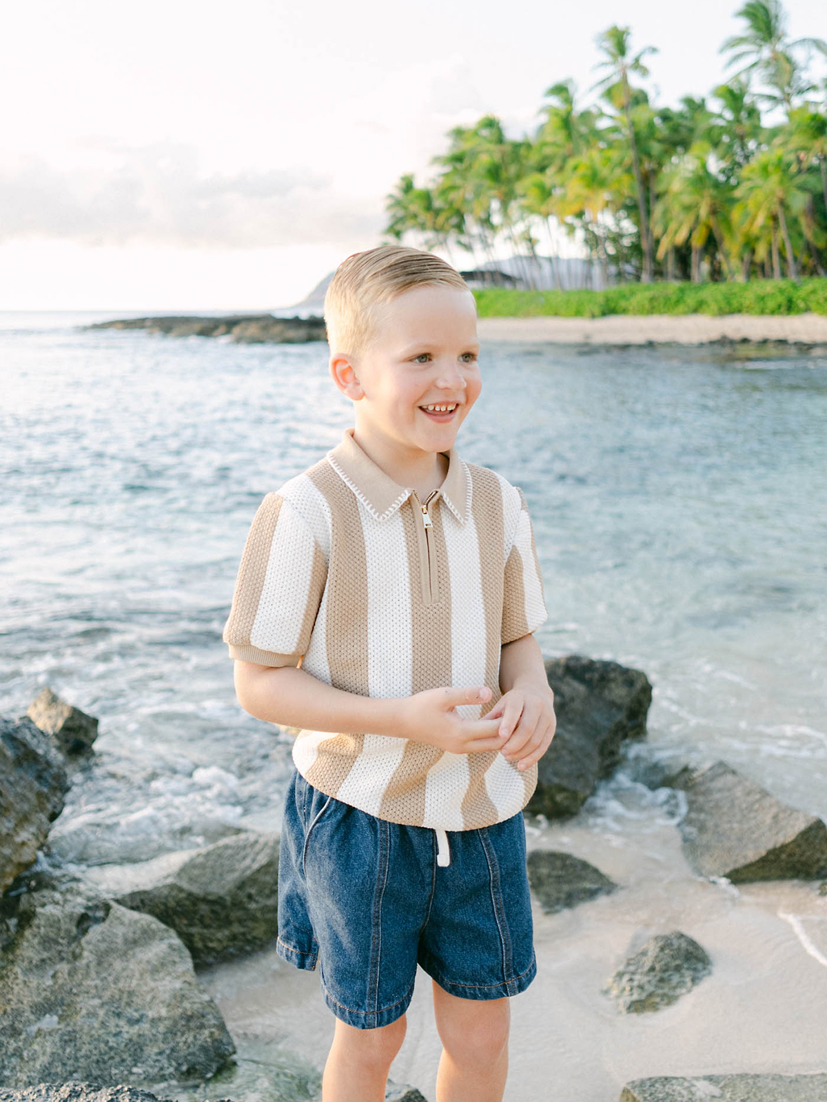 Sunset photography session on Oahu's west side.