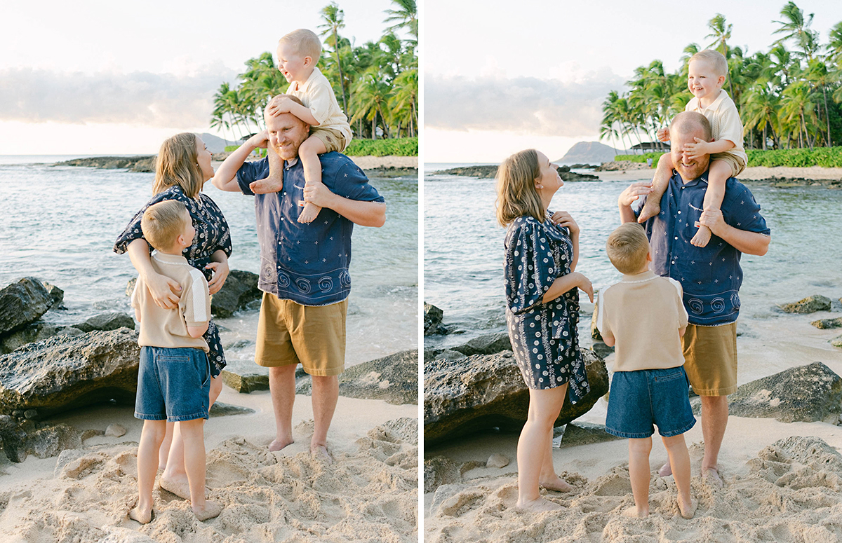 Sunset photography session on Oahu's west side.