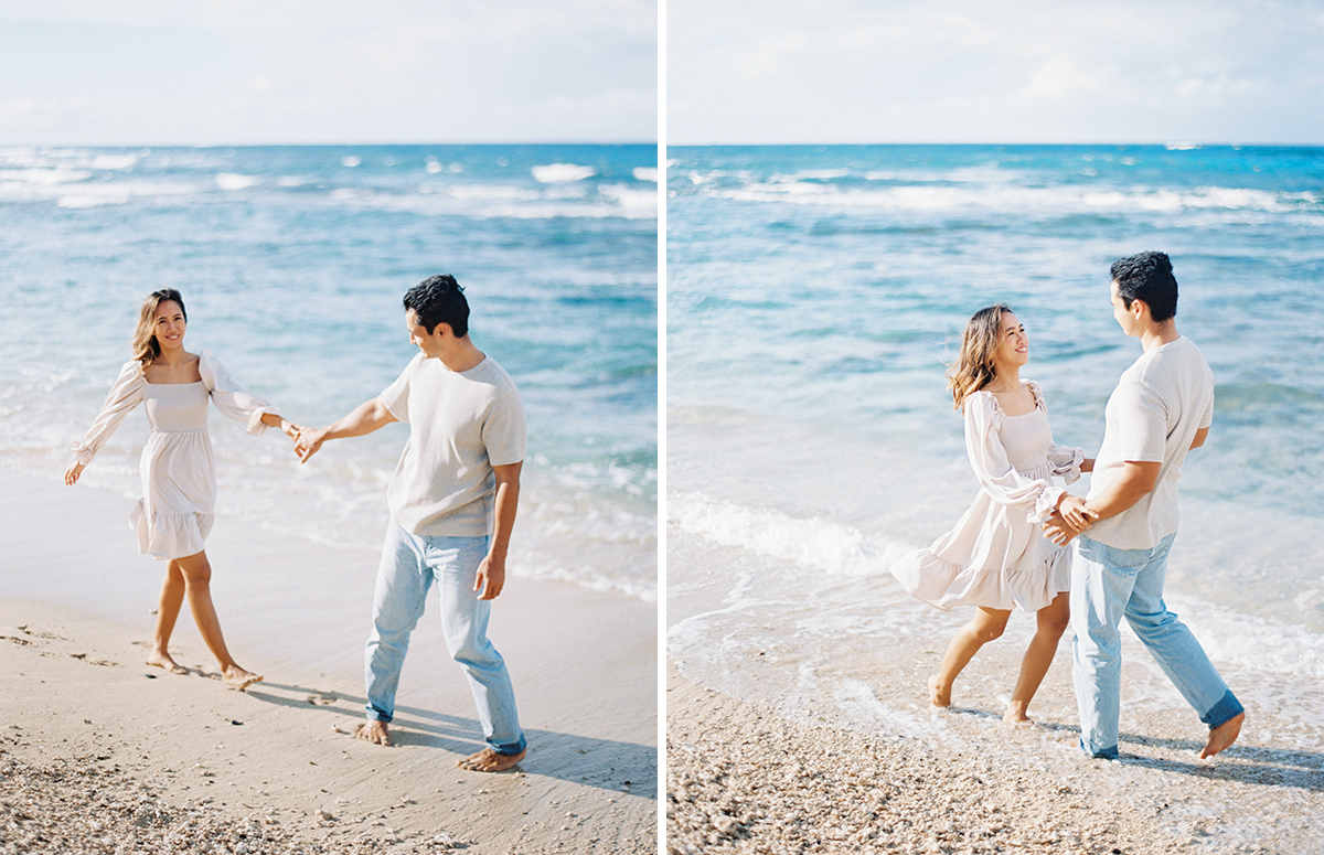 Oahu couples photo session by Laura Ivanova Photography