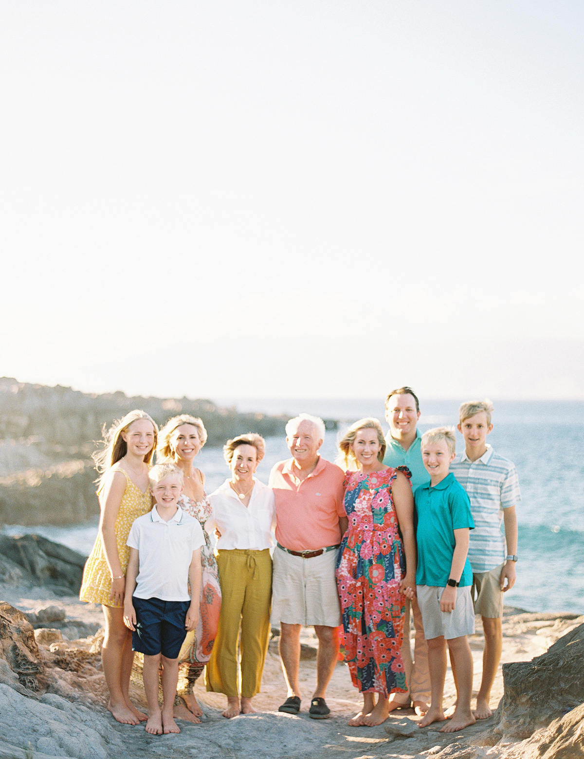 Maui family photography session on film by Hawaii based photographer, Laura Ivanova