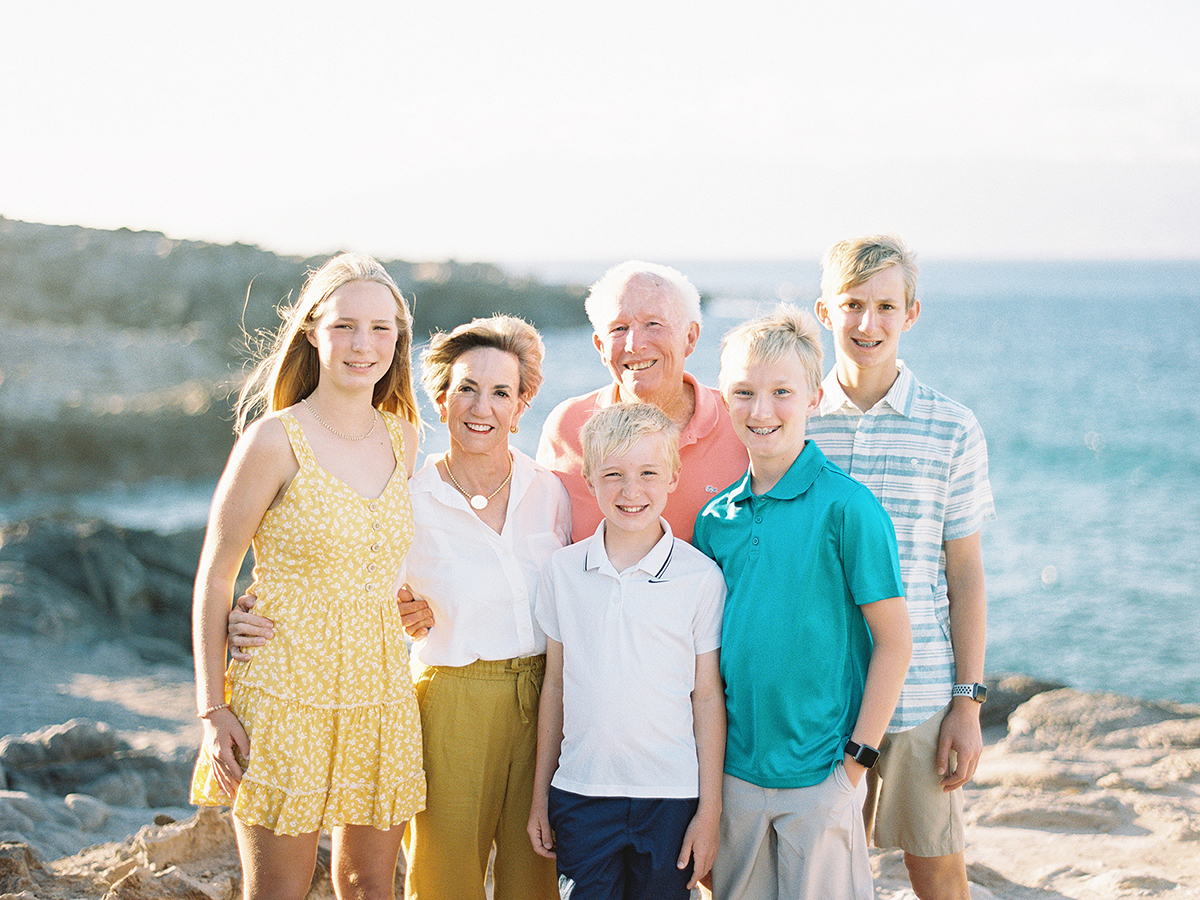 Maui family photography session on film by Hawaii based photographer, Laura Ivanova