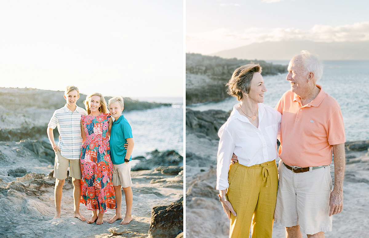 Maui family photography session on film by Hawaii based photographer, Laura Ivanova