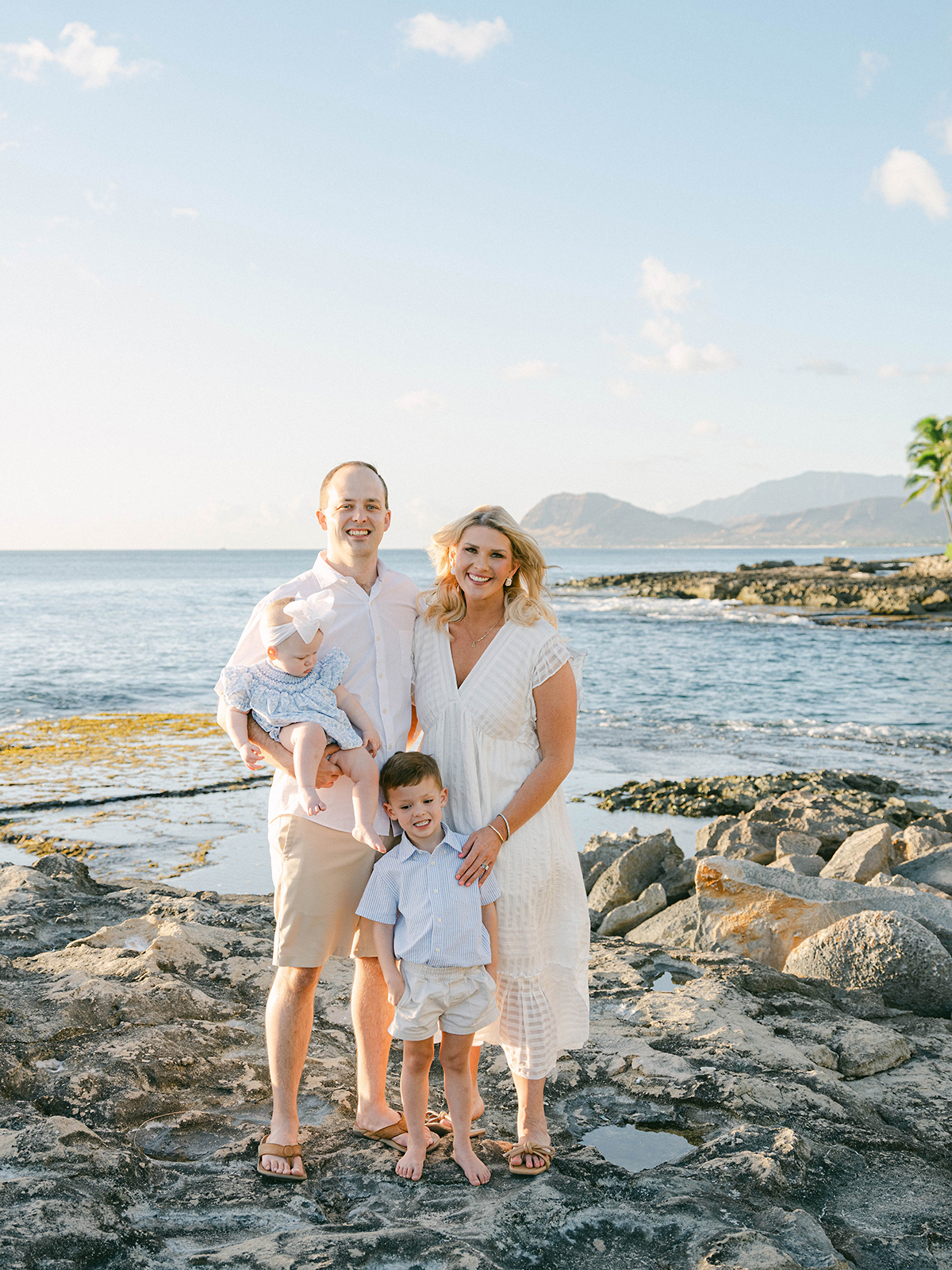 Four Seasons Oahu family photos by Laura Ivanova Photography