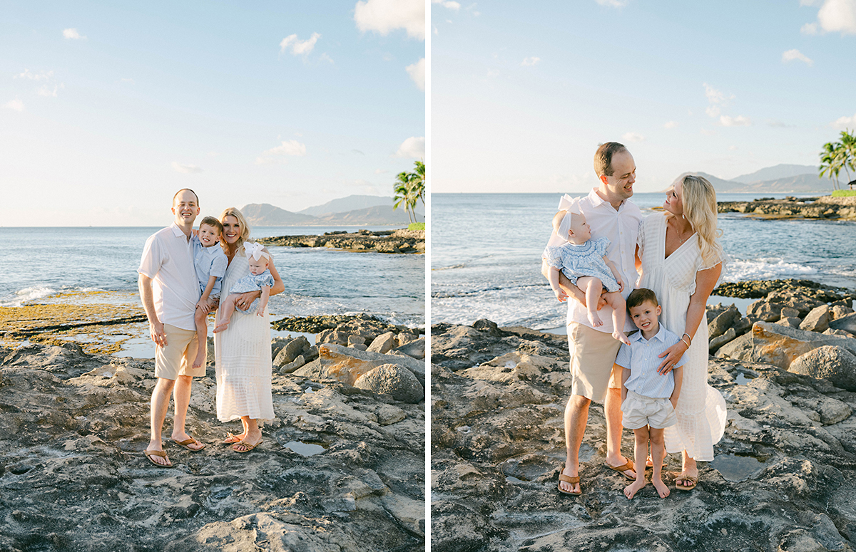 Four Seasons Oahu family photos by Laura Ivanova Photography