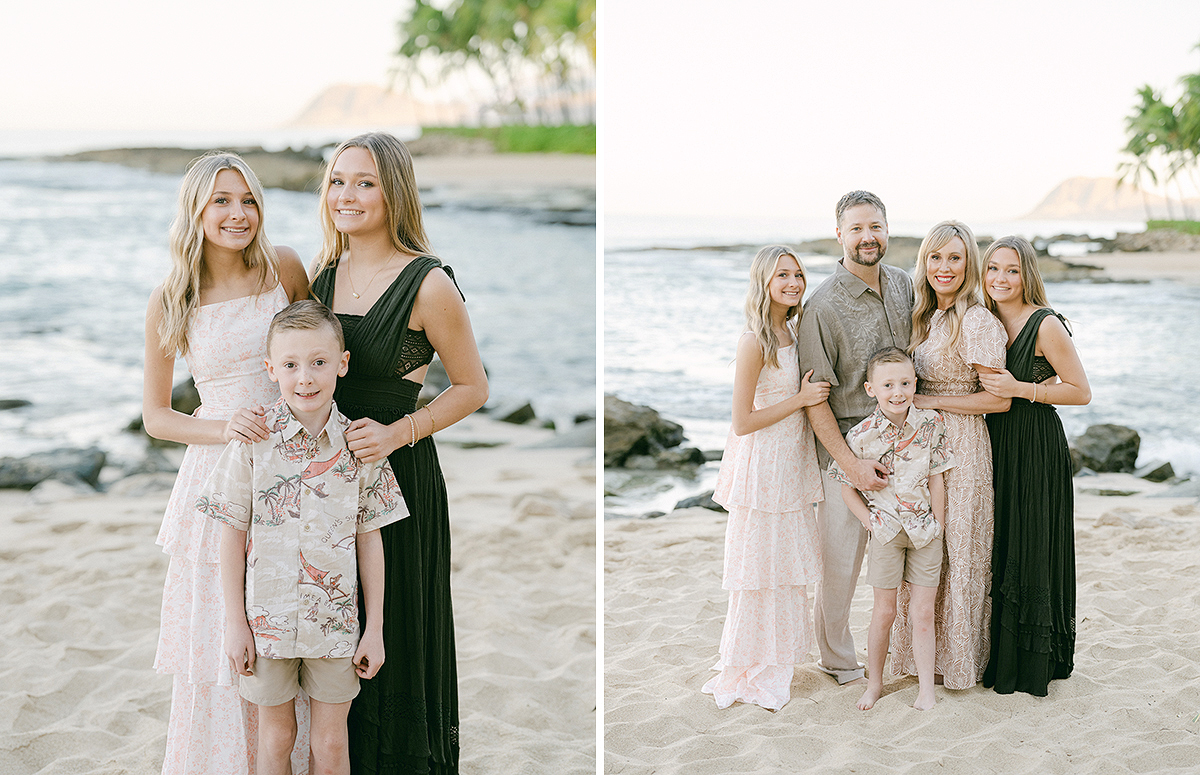 Disney Aulani family photographer, Laura Ivanova, captures a fun extended family session in Ko 'Olina, Hawaii!