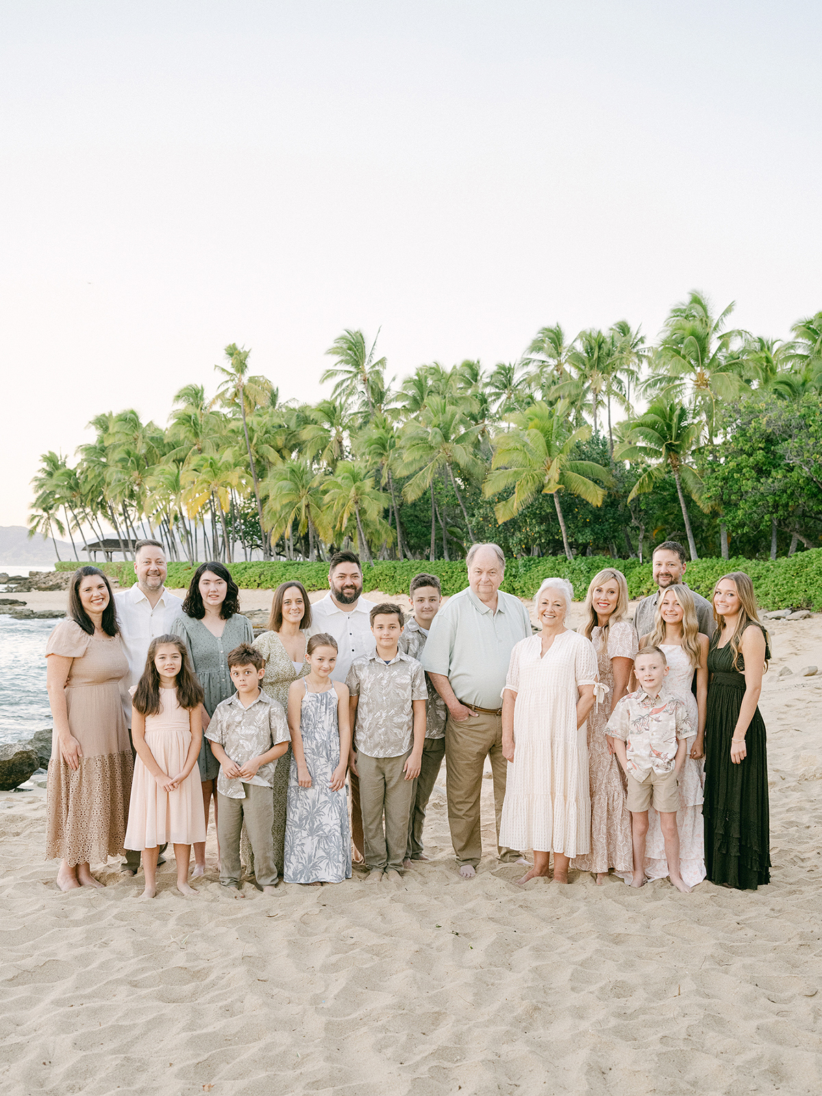 Disney Aulani family photographer, Laura Ivanova, captures a fun extended family session in Ko 'Olina, Hawaii!