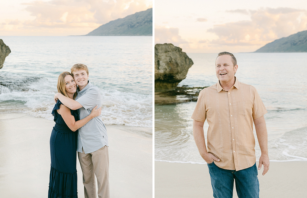 oahu sunrise family photography by Hawaii photographer, Laura Ivanova