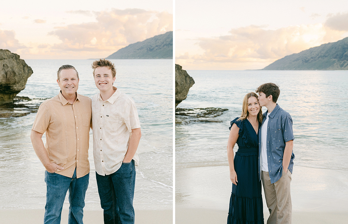 oahu sunrise family photography by Hawaii photographer, Laura Ivanova