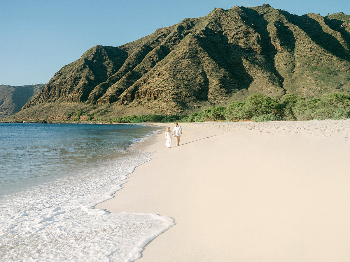 hawaii sunset couples photographer