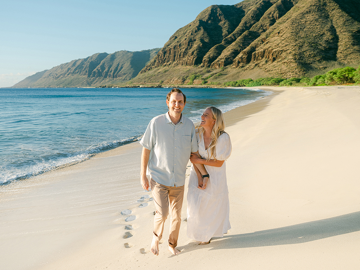 hawaii sunset couples photographer